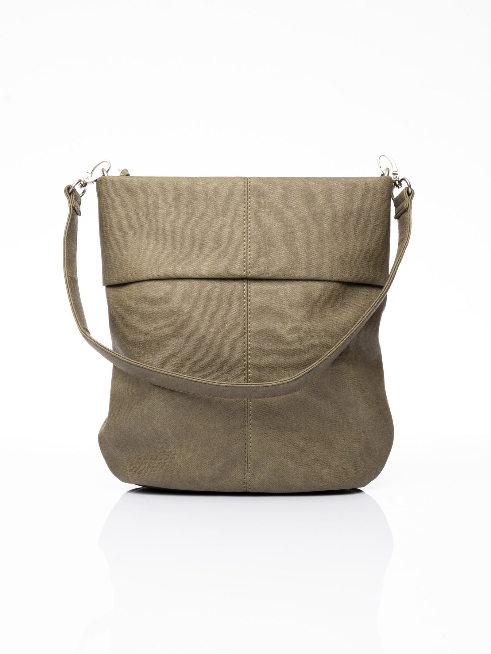 bagwise yeşil kadın omuz çantası 9002