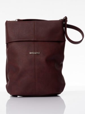 Bagwise bordo kadın sırt çantası 9004