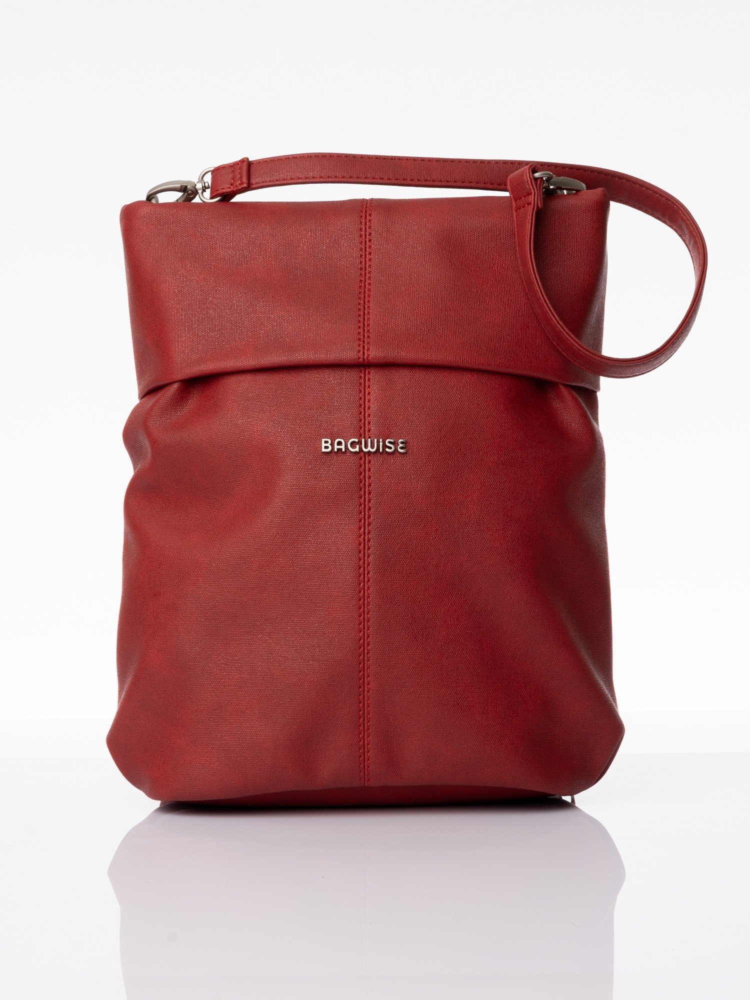 Bagwise kırmızı kadın sırt çantası 9004
