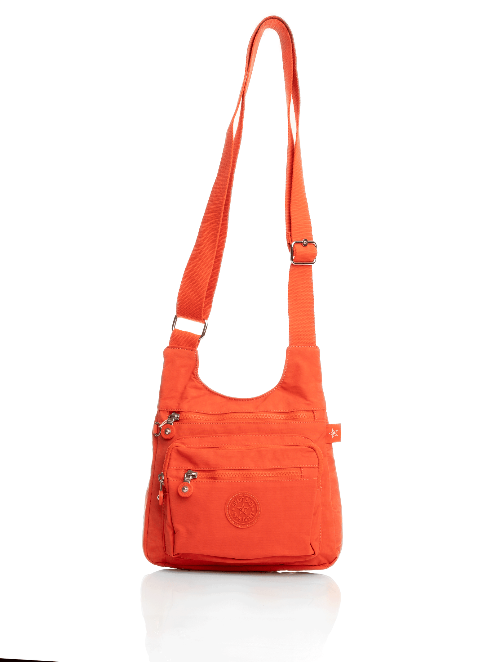Smart Bags 3839 krinkıl omuz çantası – hafif kumaşlı, fermuarlı tasarımıyla günlük kullanım için pratik ve rahat çanta modeli