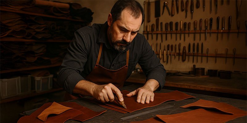 deri türleri arasında rugan ve nubuk farkı