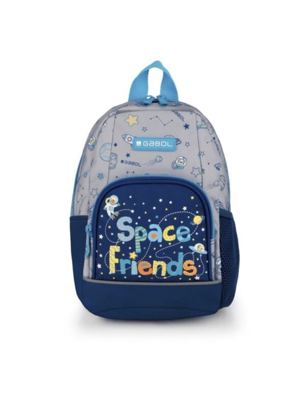GABOL I Anaokulu Sırt Çantası Space Orijinal Erkek Çocuk Çift Bölmeli Dayanıklı Mini Çanta